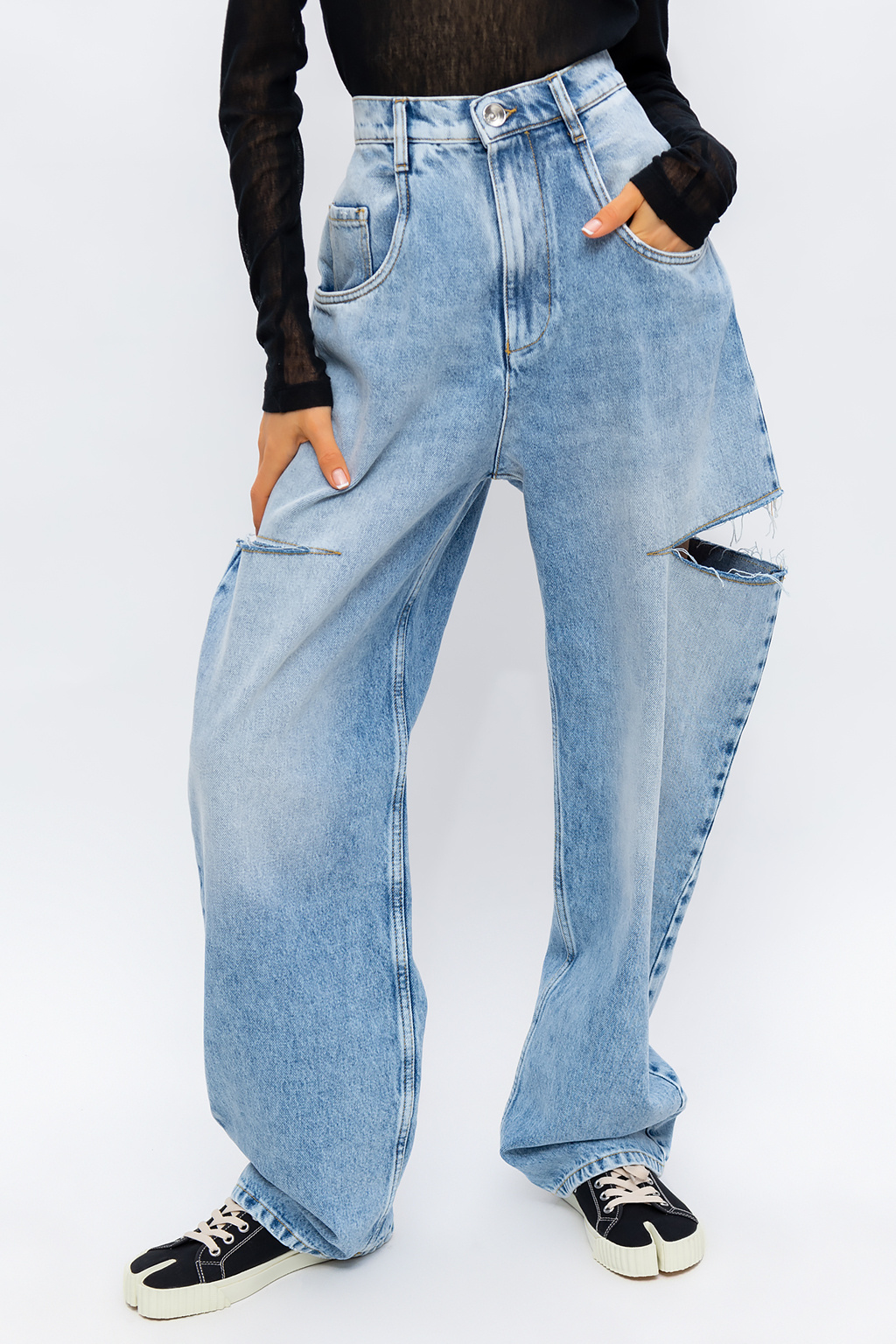 Maison Margiela Jeans with cut-outs | Women's Clothing | Vitkac